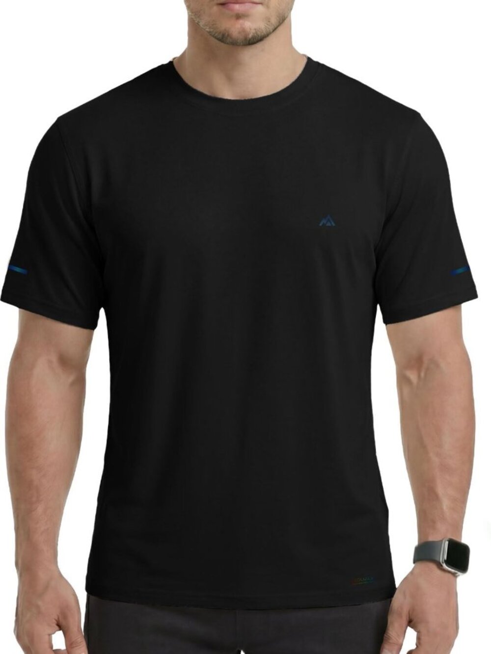 Lightweight Bamboo Viscose Cooling Workout Tee for Men - Summer Activewear Top